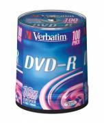 VERBATIM 43549 DVD-R Spindle 4.7GB 1-16x 100 Pcs