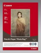 Canon FA-PR1 A3 Fine Art Paper Photo Rag 188g, A3, 20 Blatt