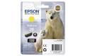 EPSON T261440 Encre 26 Ours blanc jaune / yellow