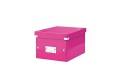 LEITZ 6043-00-23 Click & Store Box de range. A5 pliante pink