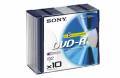 SONY 10DMR47BSL DVD-R  Slim 4.7GB 1-16x 10 Pcs