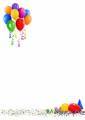 Decadry 12455 Ballons Fest, A4, 90g, 20 Blatt