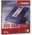 Imation 20163 DVD-RAM Disc 4.7GB, 1 Pcs
