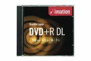 Imation 22902 DVD+R  Jewel  8.5GB, 1-8x DL, 5 Pcs