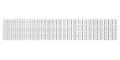 MAGNETOP. 17311S Magnetoflexband PVC bedruckt 12 Streifen 1-31 w