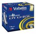 Verbatim 43246 DVD+RW 4.7GB 4x JC 10er