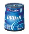 VERBATIM 43551 DVD+R Spindle 4.7GB 1-16x 100 Pcs