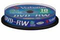 VERBATIM 43585 DVD-RW Spindle 4.7GB 1-6x 10 Pcs
