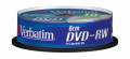 VERBATIM 43640 DVD-RW Spindle 1.4GB 2.4x 8cm print photo 10 Pcs