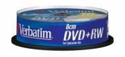 VERBATIM 43641 DVD+RW Spindle 1.4GB 4x 8cm photoprint 10 Pcs