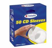 VERBATIM 49992 CD-DVD paper sleeves 50 Pcs