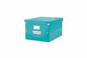 LEITZ 6044-00-51 Click & Store Ablagebox A4 klappbar eisblau