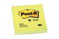 POST-IT 654-1 Bloc-notes recycl. 76x76mm jaune, 100 feuilles