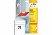 AVERY ZWECKFORM 6174 tiquettes univers. 70x42,3mm