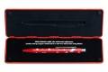 CARAN d'ACHE 849.053 Stylo  bille Totally Swiss rouge/blanc