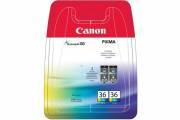 Canon  CLI-36TW Tinte Doppel-Pack color / farbig