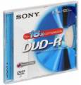 SONY DMR47AS16 DVD-R Jewel 4.7GB 1-16x 1 Pcs