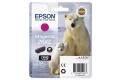 EPSON T263340 Encre 26XL Ours blanc magenta