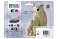 EPSON T263640 Encre 26XL Ours blanc Multipack CMYBK