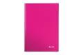 LEITZ 4626-10-23 Notizbuch WOW A4 kariert, 90g pink