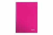 LEITZ 4626-10-23 Notizbuch WOW A4 kariert, 90g pink