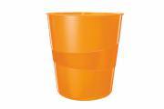 LEITZ 5278-10-44 Papierkorb WOW 15 Liter orange