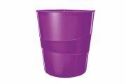 LEITZ 5278-10-62 Papierkorb WOW 15 Liter violett