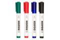 KORES M20843 Whiteboard Marker 3mm 4-couleur ass./ronde