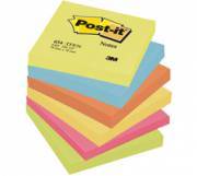 POST-IT 654-6SS-RIO Block Super Sticky Rio 5-farbig, 6x90 Blatt