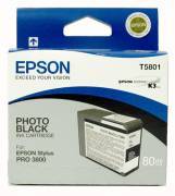 Epson T5801 Tintenpatrone photo schwarz (80ml)