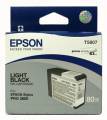 Epson T5807 Tintenpatrone light black/schwarz (80ml)