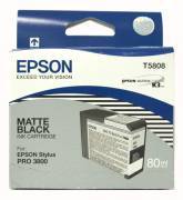 Epson T5808 Tintenpatrone matte black/schwarz (80ml)