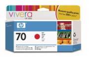 HP C9456A Tintenpatrone Nr. 70, rot (130ml)