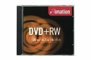 Imation 19008 DVD+RW Jewel Case 4,7 GB, 1-4x, 10 Stck