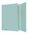 BIELLA 250401.05 Einlagemappen A4 blau, 240g,3 Rillen 50 Stk.