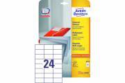 AVERY ZWECKFORM 6173 Universaletiketten 70x37mm