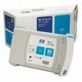 HP C4846A Tinte/Ink Cartridge No. 80, 350ml, cyan