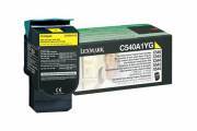 LEXMARK C540A1YG Toner Return gelb / yellow