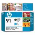 HP C9460A Druckkopf 91 schwarz matt/cyan