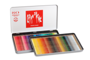 CARAN D'ACHE 999.380 Crayon de Couleur Prismalo 80 couleurs ass.