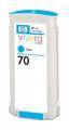 HP CB343A Ink Cartridge (2 pce) No 70, cyan