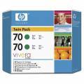 HP CB348A Ink Cartridge (2 pce) No 70, vert