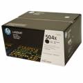 HP CE250XD Toner HY schwarz 504X (2 Stck)