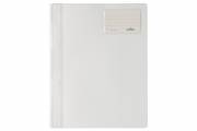 DURABLE 2500/02 Dossier-classeur A4 blanc, avec porte-etiquette