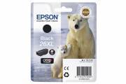 EPSON T262140 Tinte 26XL Eisbr schwarz / black