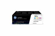 HP CF253XM Toner Tri-Pack 201X CMY