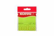Kores N47077 NOTES 75x75mm non vert, 80 feuilles (12 pack)