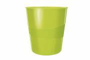 LEITZ 5278-10-64 Corb.  papier WOW 15 litre vert