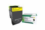 Lexmark 71B20Y0 Toner return jaune / yellow