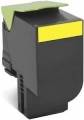 Lexmark 80C2SY0 Toner return jaune / yellow